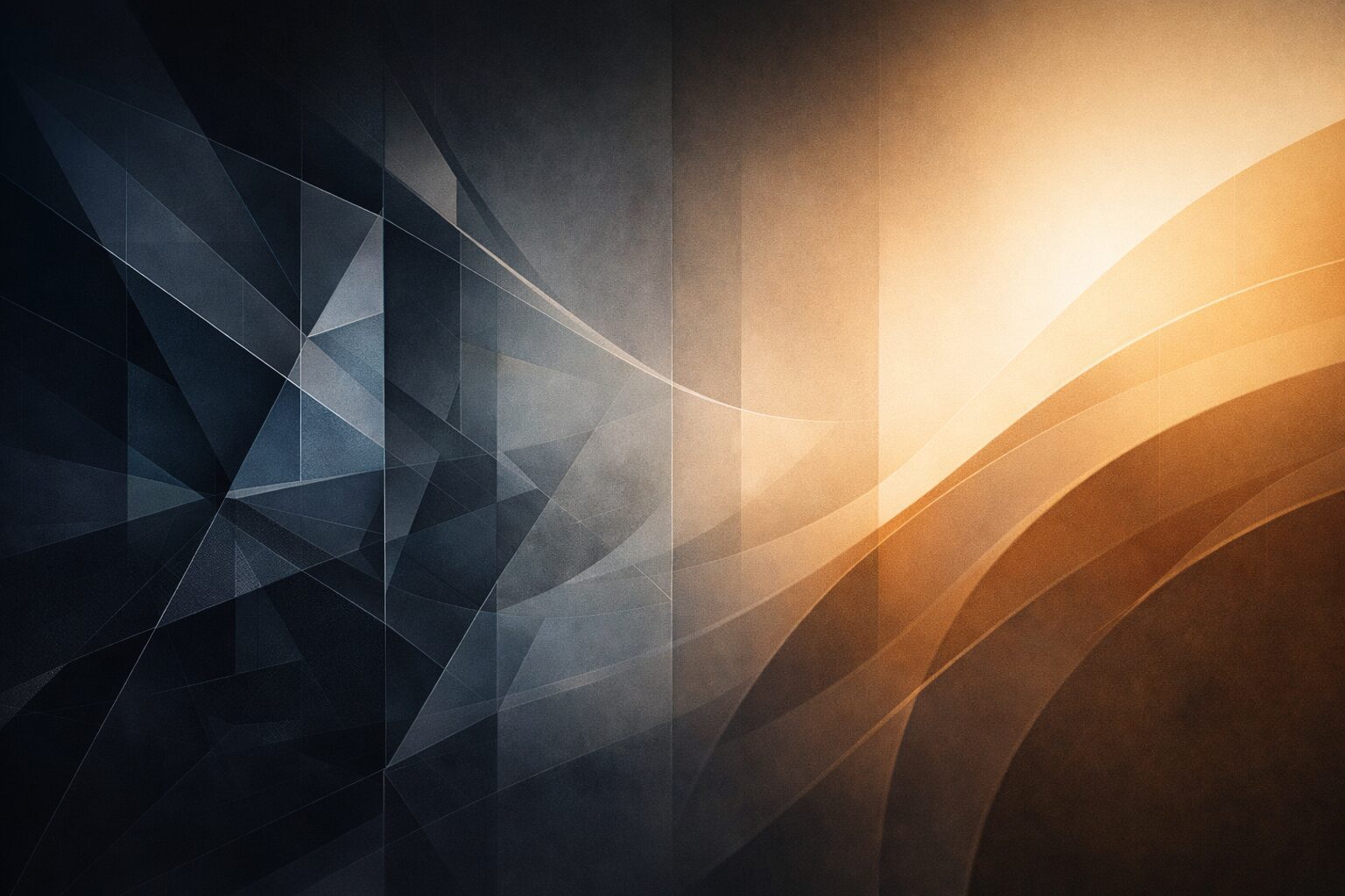 Abstract geometric image showing tension resolving into clarity, representing self-directed anger in men